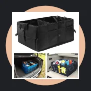 Organizador Multifuncional Dobrável Porta-malas Guarda Roupas Viagem