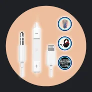 Cabo Auxiliar P2 Iphone Som Automotivo Adaptador 1m