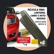 Película Adesiva Fumê para Faróis e Lanternas