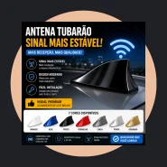 Antena Automotiva 6,0db Rádio de Barbatana de Tubarão do Carro