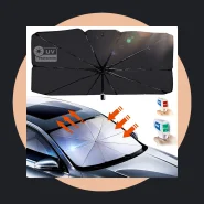 Protetor Solar Parabrisa para Sol Quebra Sol Painel Proteção Uv+