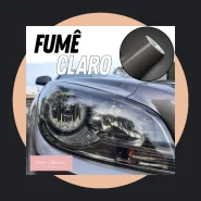 Adesivo Alltak Fumê Claro Farol Lanterna Proteção Uv Automotiva