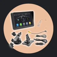 Tela Mp5 para Carro 7 Polegadas com Bluetooth 5.0, Carplay