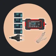 Carregador de Bateria Automotivo Inteligente 12v com Display