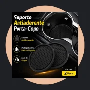 Kit de 2 Bases para Copo Porta-copos de Carro
