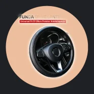 Capa de Volante Carro em Couro Encaixe Perfeito Costura Manual