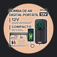 Jmjn Compressor de Ar Portátil 7 em 1 com Power