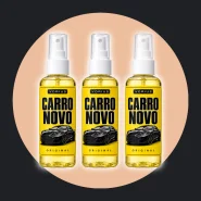 Cheirinho de Carro Novo Aromatizador Spray Automotivo Elimina