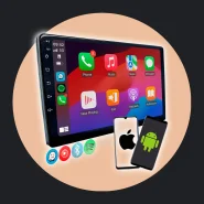Multimídia 9 Polegadas Mp5 Carplay Android Auto sem Fio
