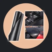 Adesivo Envelopamento Automotivo Fibra de Carbono 4d e 5d 50cm*100cm