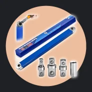 Kit5 Chave Extensão Catraca Multifuncional Dupla Finalidade Aço