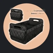 Organizador P Porta Malas Treco Carro Viagem Grande Capacidade