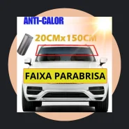 Kit Película Protetora Solar Parabrisa Quebra Sol Carro Caminhão
