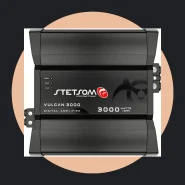 Módulo Automotivo Stetsom Vulcan 3000 3000w Rms Som Digital 1