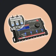 Processador Stetsom Stx2448 4 Vias Equalizador Crossover de Áudio