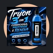 Tryon 500ml Vonnix Restaurador 3 em 1 Plásticos e Borrachas