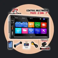 Central Multimídia Mp5 2 Din 7 Polegadas Tela Touch Bluetooth