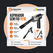 H'maston Aspirador de Pó Automotivo de Pó para Casa