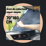 Protetor Solar Carro Parabrisa Quebra Sol Painel Tapa para Sol