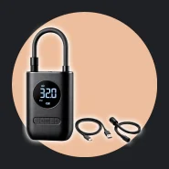 Mini Compressor de Ar Portatil Recarregavél Digital USB Calibrador