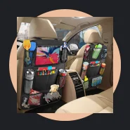 Suporte e Organizador de Objetos Banco Carro Universal Encosto