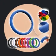 Capa de Silicone para Volante de Carro Automóveis Multicolorida
