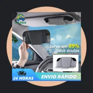 Suporte para Óculos no Carro Organizador para Quebra-sol Porta
