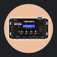 Processador de Audio Taramps Pro 2.4s Equalizador Crossover Limiter
