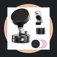 Suporte Magnético para Celular Carro 360° Universal Dobrável