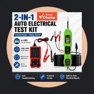 Kit Testador Elétrico Automotivo, de Sonda de Tensão Lcd, 12v