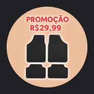 Tapete Automotivo Grosso Resistente Universal Carro Veículos