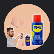 Lubrificante Wd-40 100ml Oleo Multiuso Desengripa Protege