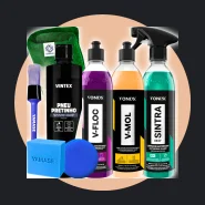 Kit Shampoo V-floc V-mol Limpador Sintra Fast Vonixx Pretinho Vintex