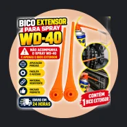 Extensor Bico para Spray Wd-40 Canudo Aplicador Longo