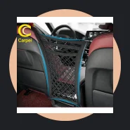 Rede de Armazenamento de Encosto Assento de Carro Universal