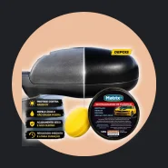 Revitalizador de Plástico Automotivo Matrix Cera Moto e Carro