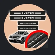 Soleira Proteçao Porta Duster Universal Vinil para Carro Automotivo