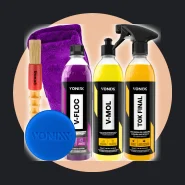 Kit Tok Final V-floc V-mol Shampoo Automotivo Vonixx