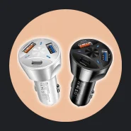 Carregador Veicular Universal Turbo com 3 USB e 1 Porta