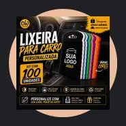 100 Lixocar Personalizado Lixeirinha de Carro Lixo Car Lixeira