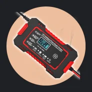 Carregador de Bateria Automotivo Inteligente 12 V Display Digital