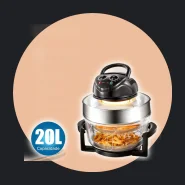 Air Fryer Halogênio Líder 20l Assa Fritadeira sem Óleo Grande
