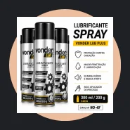 Lubrificante Spray Vonder Lub Plus 300ml Desengripante Multiuso