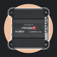 Módulo Amplificador Stetsom Hl400.4 400w Potência 4 Canais Bridge