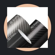 Vinil Adesivo Fibra de Carbono para Envelopamento Automotivo