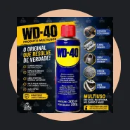 Wd-40 Multiuso Spray Desengripante 300ml Antiferrugem e Lubrificante