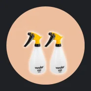 Borrifador Manual Pulverizador Vonder 500ml Regulável Spray Jato