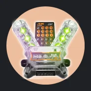 Kit Strobo Ajk 3.0 6w RGB Digital Endereçável e Ritmico