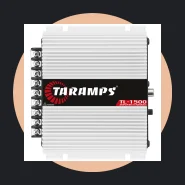 Módulo Amplificador Taramps Tl 1500 D 390w Rms 3 Canais