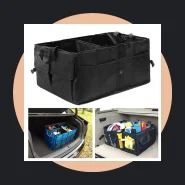 Organizador Multifuncional Dobrável Porta-malas Guarda Roupas Viagem